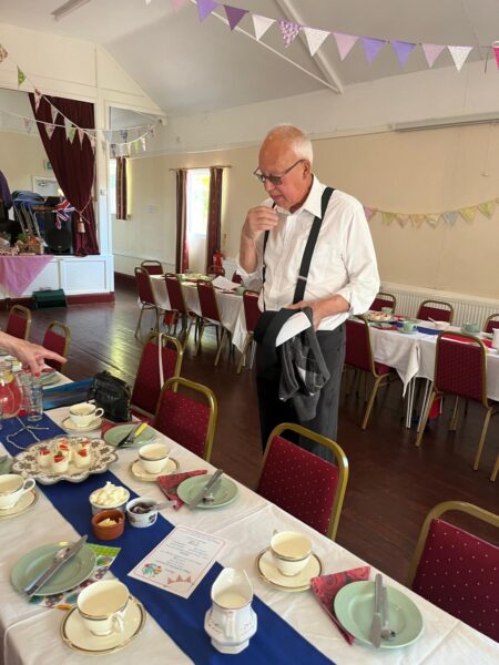 2025 VE80 Tea Party at Goldhanger Villager Hall